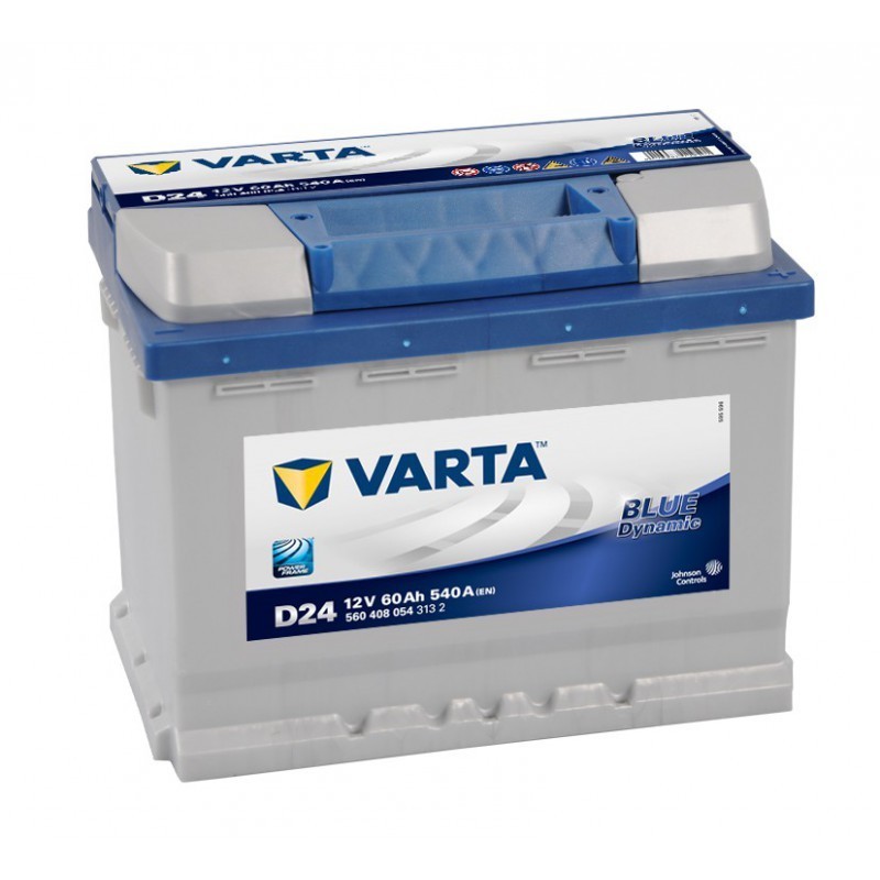 Minibagger Batterie VARTA BLUE Dynamisch 12V - 60AH - 540A