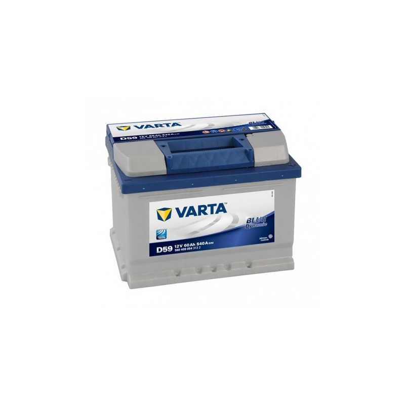 Minibagger Batterie VARTA BLUE Dynamisch 12V - 60AH - 540A