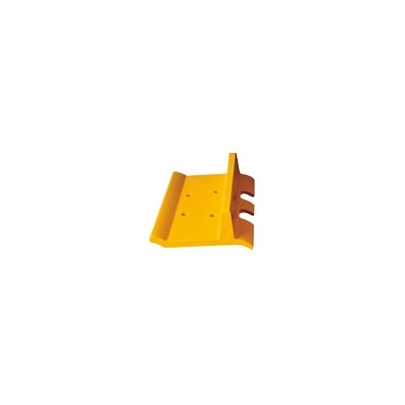 Lot de 10 tuiles acier à boulonner pour chaîne de pelle (largeur 220mm)