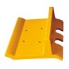 Lot de 10 tuiles acier Bis zu boulonner pour chaîne de pelle (largeur 260mm)