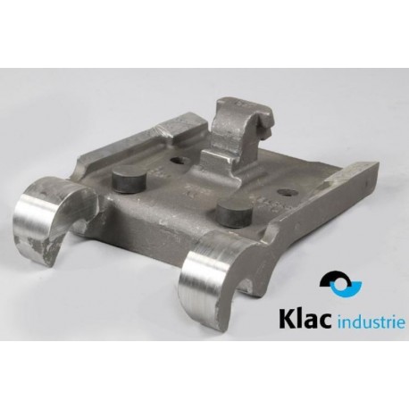 Platine à souder pour godet type KLAC system F