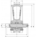 Roue folle HITACHI EX8 / EX8.2 / ZX10U2 / ZX8.2 / ZX8U2