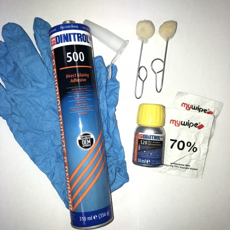 Kit de colle Polyuréthane 4690 pour vitrage