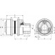 Obere Laufrolle HITACHI EX60.2 / EX60.3 / EX75UR