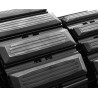 Lot de 78x Pad caoutchouc Bis zu boulonner 450mm