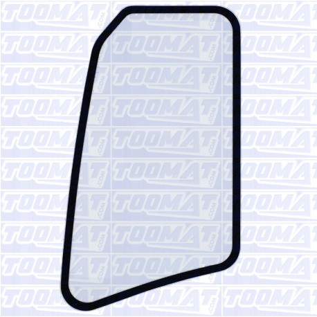 Oberes Türfenster für Volvo EC15 / EC15XT / EC20 / EC20XT / EC25 / EC30 / EC15B / EC20B / EC25B / EC30B