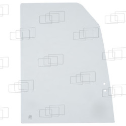 VORDERES RECHTES SCHIEBEFENSTER VOLVO EC15 EC15XT EC20 EC20XT EC25 EC30 (282)
