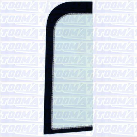 Vordere obere Türscheibe YANMAR VIO20-3 / VIO25-3 / VIO20-6A / VIO25-6A