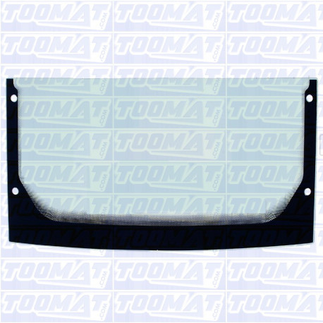 UNTERER ABSCHNITT DER HECKSCHEIBE KOMATSU WB91R-2 / WB93R-2 / WB97R-2 / WB97S-2 (VON 2000 BIS 2005)