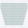 Heckscheibe CASE 595SLE 595SUPER LE HASTA 1998