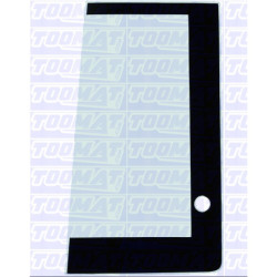 Hinteres linkes unteres Türfenster für YANMAR VIO10 / VIO30 VIO35 VIO45 VIO50 VIO55 (vor 2010)