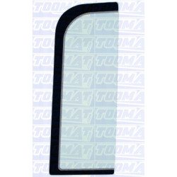 Oberer Teil des linken vorderen Türfensters für YANMAR VIO30 / VIO35 / VIO45 / VIO50 / VIO55