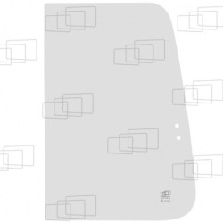 Rechtes Schiebefenster hinten Daewoo Doosan DH55 DX15 DX18 (von 2008 bis 2012) Solar 015 - 030 Solar 035 Solar 050 Solar 055 (von 1999 bis 2006)