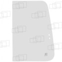 Rechtes Schiebefenster hinten Daewoo Doosan DH55 DX15 DX18 (von 2008 bis 2012) Solar 015 - 030 Solar 035 Solar 050 Solar 055 (von 1999 bis 2006)