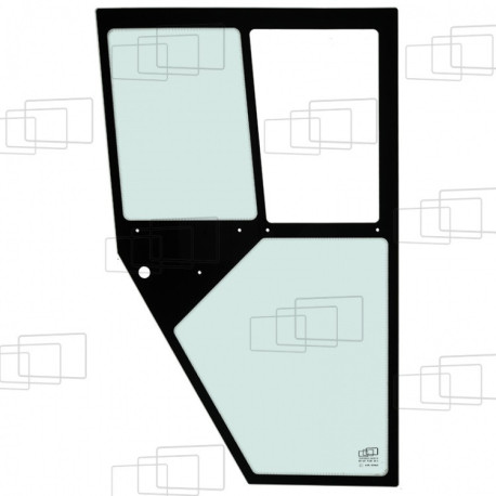 RECHTES TÜRFENSTER VORNE - RAVO C530 540 580 SERIE 5000 R5 R5E ELEKTRO