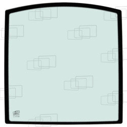 JCB 8025 ZTS / 8026 CTS HOHE FRONTFENSTER