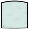 JCB 8025 ZTS / 8026 CTS HOHE FRONTFENSTER