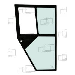 RECHTES TÜRFENSTER HECKFENSTER - RAVO C530 540 580