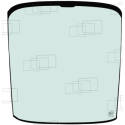 NEW HOLLAND CR8.90 FRONT WINDOW