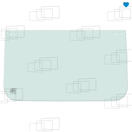 UNTERES VORDERES FENSTER FÜR TAKEUCHI TB28FR (AUSGELIEFERT 2001 BIS 2009)