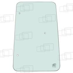 Rechtes Fenster, oberer hinterer Bereich, Kobelco SK28SR-6