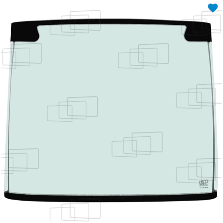 Frontscheibe für Liebherr L550 L556 L566 L576 / L580 L586 (2+2-Fahrerhaus) (ab 2006)