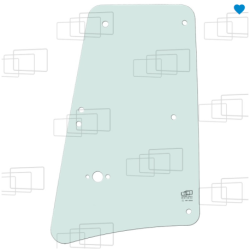 SEITENFENSTER HINTER DER LINKS/RECHTS ÖFFNENDEN TÜR GEHÄUSE 570SV 580SV 590SV 695SV (AB 2021)