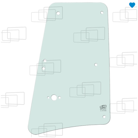 SEITENFENSTER HINTER DER LINKS/RECHTS ÖFFNENDEN TÜR GEHÄUSE 570SV 580SV 590SV 695SV (AB 2021)