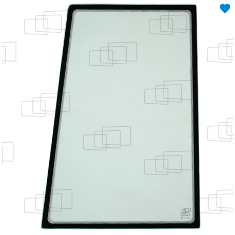 Türfenster, oberer linker Bereich (nur 1999–2013) JCB 2CX AIRMASTER / STREETMASTER / UTILITY / SM / 2DX / 210S / 210SL / 210SU LE / 212S LE / 212SU / 214E