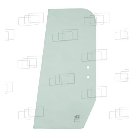 LINKES OBERES FENSTER DER HINTEREN SCHIEBETÜR CATERPILLAR 308C CR 314C CR 314C CR LCR 321C LCR (VON 2003 BIS 2008)