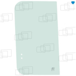 RECHTES HINTERES SCHIEBEFENSTER FÜR KUBOTA U36-4 U48-4 U55-4 (AB 2010)