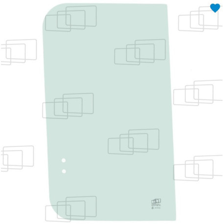 RECHTES HINTERES SCHIEBEFENSTER FÜR KUBOTA U36-4 U48-4 U55-4 (AB 2010)