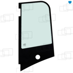 SEITENFENSTER HINTER DER LINKEN TÜR KUBOTA KX027-4 / KX030-4