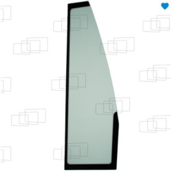VORDERES FENSTER 1/4 LINKS/RECHTS JCB 411HT 416HT 417HT 419HT 427HT/ZX 435S 437HT/ZX 457HT/ZX (AB 2014)
