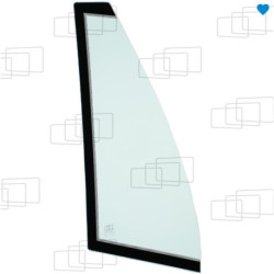 VORDERES FENSTER, 1/4 OBERES RECHTES TEIL JCB 411T 413S 417 417HT 418S 426EHT 427HT 427ZX 434S 435S 436ZX 436EHT 436EZX 437HT 437ZX 456EHT 456EZX 457HT 457ZX