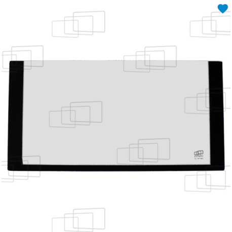 UNTERES VORDERES FENSTER FÜR HITACHI ZAXIS ZX16 ZX18 ZX25 ZX30 ZX35 ZX40 ZX50 (VON 2003 BIS 2010) / ZAXIS ZX27-3 (VON 2010 BIS 2015)