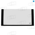 UNTERES VORDERES FENSTER FÜR HITACHI ZAXIS ZX16 ZX18 ZX25 ZX30 ZX35 ZX40 ZX50 (VON 2003 BIS 2010) / ZAXIS ZX27-3 (VON 2010 BIS 2015)