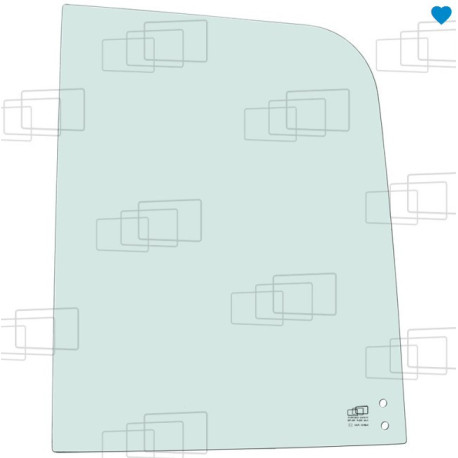 VORDERES RECHTES SCHIEBEFENSTER (ÖFFNUNG VON UNTEN) HITACHI ZX26U-5A (VON 2013 BIS 2016)