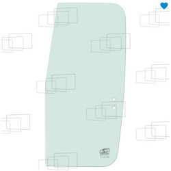 JCB JS130W JS145W JS160W - XO-Kabine (Sumitomo) mit Schiebefenster hinten oben
