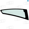 RECHTES FENSTER UNTERER ABSCHNITT KUBOTA U50-5 U56-5 (AB 2020)