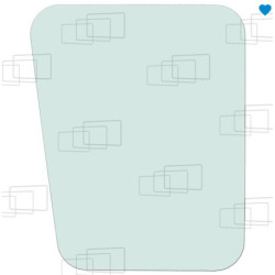 RECHTES FENSTER UNTERER ABSCHNITT TAKEUCHI TB014 TB016 (VON 1998 BIS 2014)