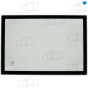 Heckscheibe IHI 28N 35N 40NX 45N 45NX 50VX 55N 55VX 60N 60V 65NX 65VX 80NX 80NX-3 80VX-3