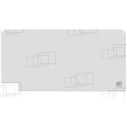 Dichtungssatz für untere Frontscheibe EB30.4 EB306 EB406 EB506 EB706 EB806 EC50 EC70