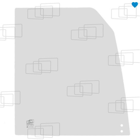 VORDERES RECHTES SCHIEBEFENSTER PEL JOB EB350 XT EB450 XT / VOLVO EC35 EC45 (283)