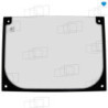 SENNEBOGEN UNTERES VORDERES FENSTER 653R 730M 735E 818E 821E 822G 824G 825E 830E 835G MAXCAB 2 INDRISIKO
