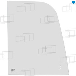 VORDERES RECHTS SCHIEBEFENSTER TYP 3 WACKER NEUSON 28Z-3 38Z-3 /EZ28 EZ28-3 EZ38 EZ38-3 (AB 2013)