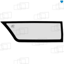 RECHTES FENSTER - 1/4 UNTERES CATERPILLAR 301.5 301.6 301.8 302.5 303.5 304.5 SERIE 2 (VON 2001 BIS 2005)