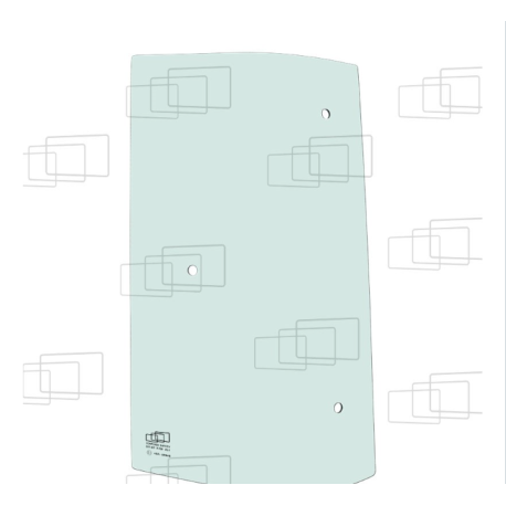 SEITENFENSTER HINTER DER LINKS ÖFFNENDEN TÜR M6040N M7040N M7060N M8540N M8560N M9540N