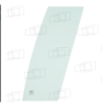 Feste vordere linke obere Türscheibe für Hitachi ZX225US-3 ZX225USLC-3 ZX225USR-3 (2008 bis 2012)
