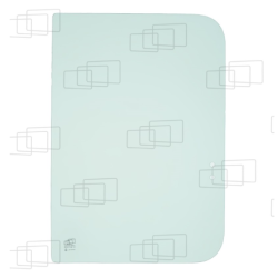 RECHTES HINTERES SCHIEBEFENSTER (17510003-17510990) YANMAR C50R C50R-3 C50R-3A C50R-5